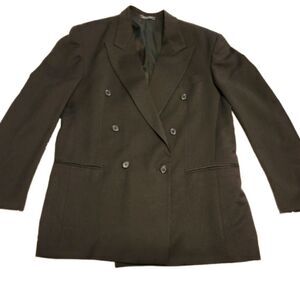 Vito rufolo Blazer  Men's Sz 42 Long Black